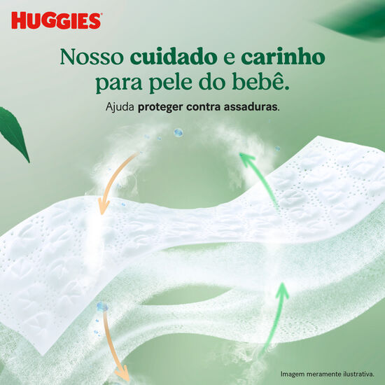 Huggies Fralda Descartável Premium Natural Care RN - 34 Un
